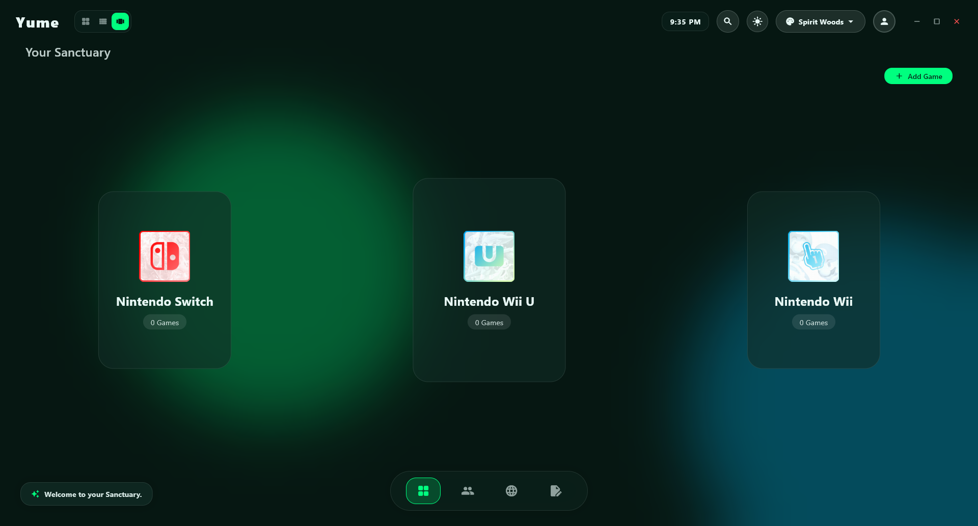 Project Yume — Spirit Woods theme